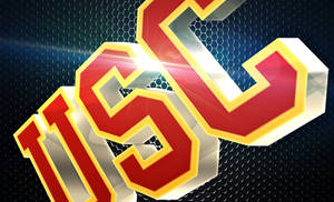 University Of Southern California 3d Logo Wallpaper