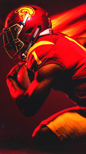 University Of Southern California Cool Football Phone Wallpaper