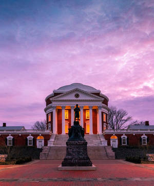 University Of Virginia Purple Clouds Wallpaper