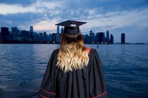 University Of Wisconsin-madison Graduation Dress Wallpaper