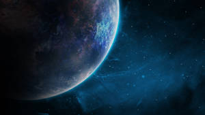 Unknown Planet Aesthetic Galaxy Close-up Wallpaper