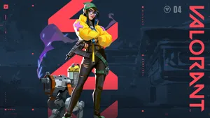 Unleash Your Inner Strategist With Killjoy In Valorant Wallpaper
