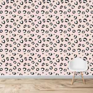 Unleash Your Wild Side With A Bold Pink Leopard Print! Wallpaper