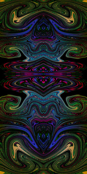 Unlock The Light In The Dark With Cool Psychedelic Visuals. Wallpaper