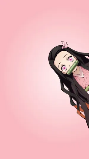 Unlock The Power Of Anime With Nezuko Iphone Wallpaper