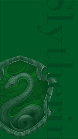 Unlock The Power Of Slytherin With The Officially Licensed Phone. Wallpaper