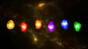 “unlock The Power Of The Infinity Stones” Wallpaper