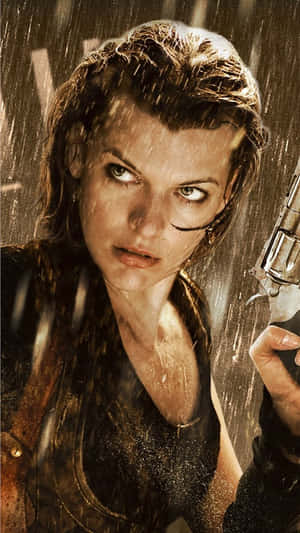 Unlock The Power Of The Undead With Resident Evil On Your Iphone Wallpaper
