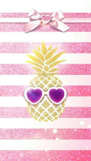 Unlock The Sweetness Of Your Phone With A Pineapple Iphone! Wallpaper