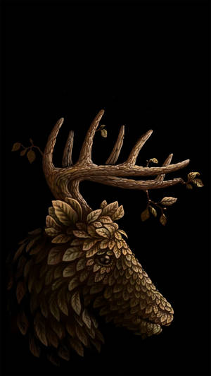 Unlock The Wonders Of Nature With The Deer Iphone Wallpaper