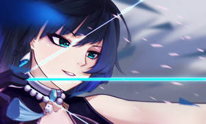 Unlock Your True Power With Yelan, Genshin Impact Wallpaper