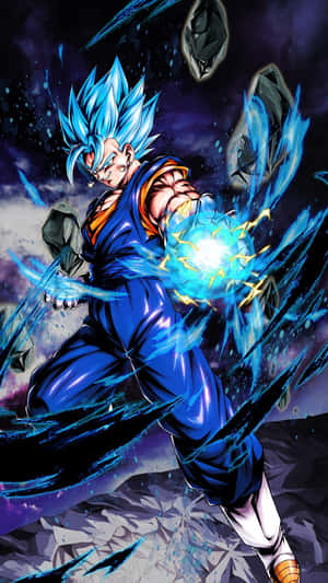 Unlock Your Ultimate Potential And Join The Ranks Of The Dragon Ball Z Warriors! Wallpaper