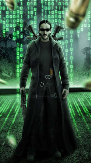 Unlock Your World With Matrix Iphones Wallpaper