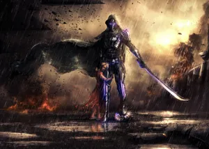 Unmask Your True Power In Destiny 2 As A Hunter Wallpaper