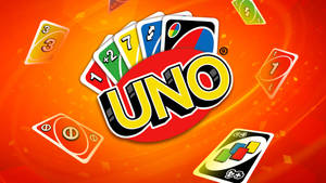 Uno Card Orange Poster Wallpaper