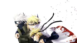 Unstoppable Power, Naruto White Wallpaper