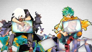 Up Close And Personal With Shigaraki. Wallpaper