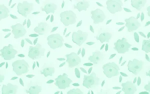 Upgrade Your Work-from-home Lifestyle With This Stylish Pastel Green Laptop. Wallpaper