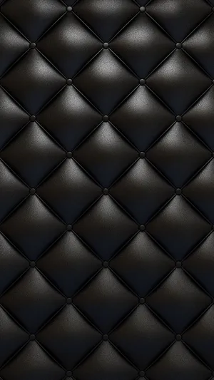 Upholstery In Black Leather Iphone Wallpaper
