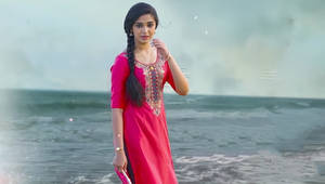 Uppena Pretty Sangeetha Pink Salwar Suit Wallpaper