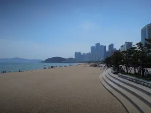 Urban Beach In Busan Wallpaper