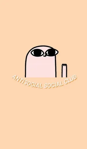 Urban Rebel - Popular Anti Social Social Club Graffiti Art Wallpaper