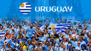 Uruguay Football Fans Wallpaper