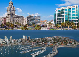 Uruguay Montevideo City Capital Wallpaper