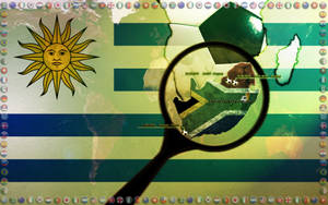 Uruguay National Flag Wallpaper