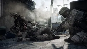 Us Army Digital Game Characters Wallpaper