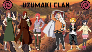 Uzumaki Clan Poster Wallpaper