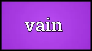 Vain On Purple Background Wallpaper
