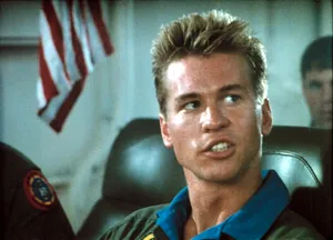 Val Kilmer Top Gun Character Portrait Wallpaper