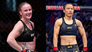 Valentina Shevchenko And Zhang Weili Wallpaper