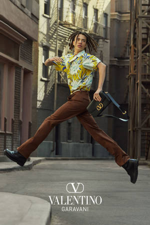 Valentino Bag Advertisement Wallpaper