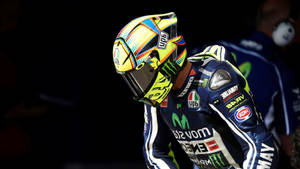 Valentino Rossi Monster Energy Avg Helmet Wallpaper