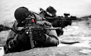 Valiant Para Commandos Post Naval Landing Wallpaper