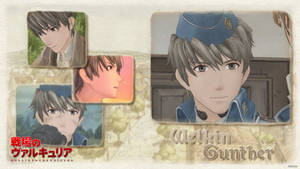 Valkyria Chronicles - Welkin Gunther In Action Wallpaper