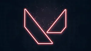 Valorant Computer Background Logo Wallpaper