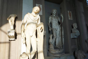 Vatican City Rome Statues Wallpaper