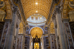 Vatican City St. Peter’s Basilica View Wallpaper