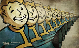 Vault Boy In Fallout New Vegas Wallpaper