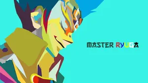 Vector Art Beyblade Master Ryuga Wallpaper