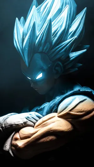 Vegeta 3d Figurine Wallpaper