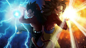 Vegeta, The Legendary Saiyan From Dragon Ball Z Wallpaper