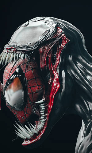 Venom Let There Be Carnage Sculpture Wallpaper