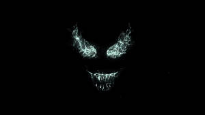 Venom Movie Creepy Face Wallpaper
