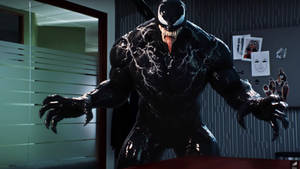 Venom Movie Venom With Massive Body Wallpaper