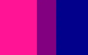 Vertical Bisexual Flag Wallpaper