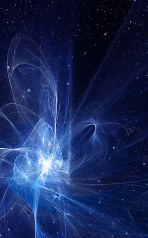 Vertical Blue Vector Wallpaper